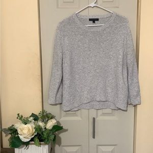 Banana Republic grey knit sweater/ Size medium